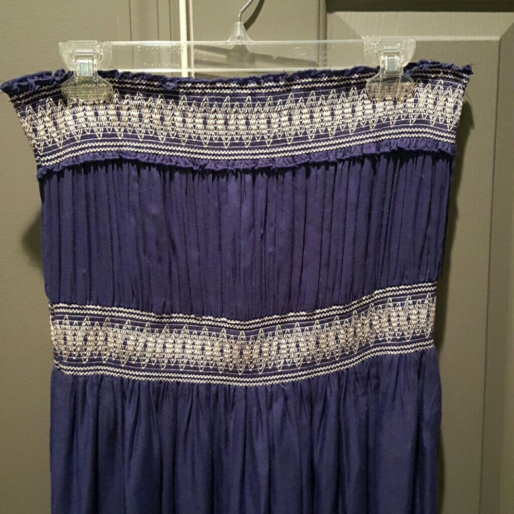 Strapless Maxi Dress